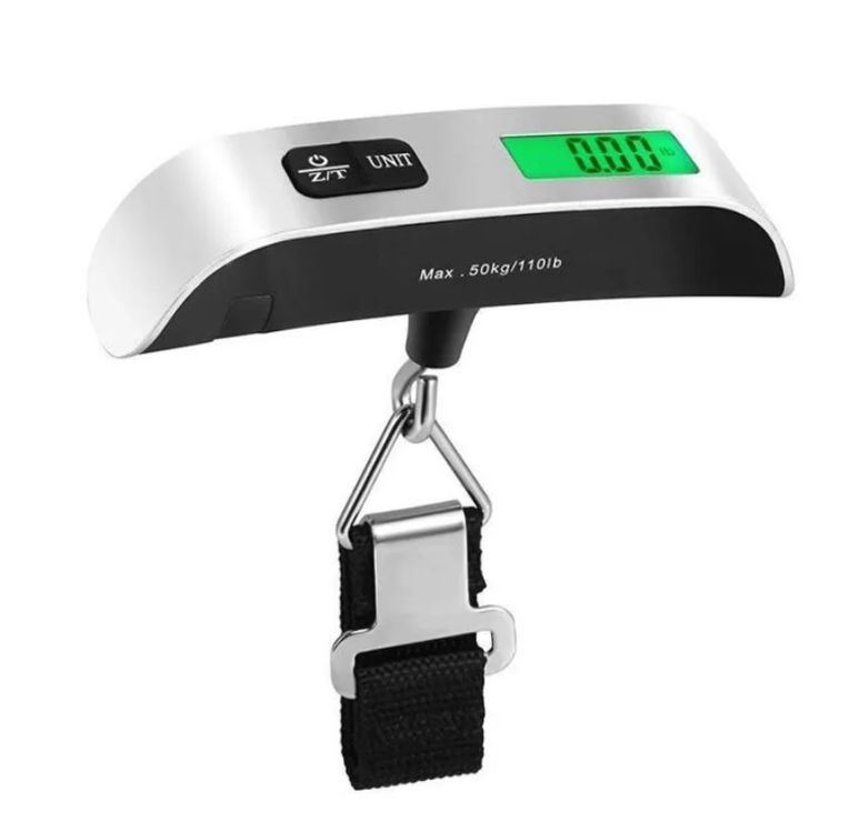 Handwaage bis 50kg inkl. Batterie CR 20232! (Neu und originalverpackt ...
