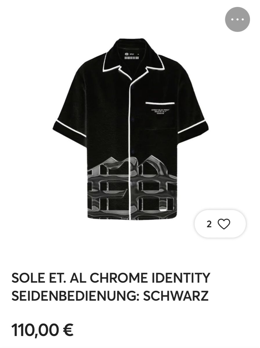 Hemden: SOLE ET. AL Chrome Identity Silk Shirt / M – Neu (gemäss Beschreibung) aus Lüchingen von cabu_lina 8