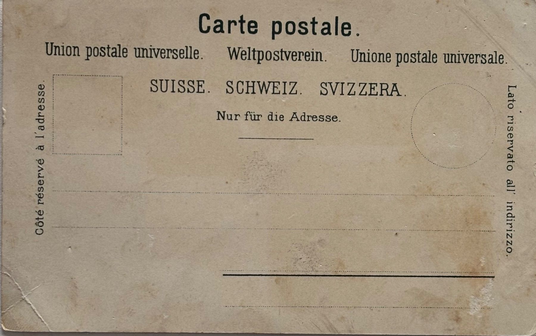 Cartoline postali: Gruss aus Thun, Litho – Usato da Frauenfeld venduto da Merk52 1