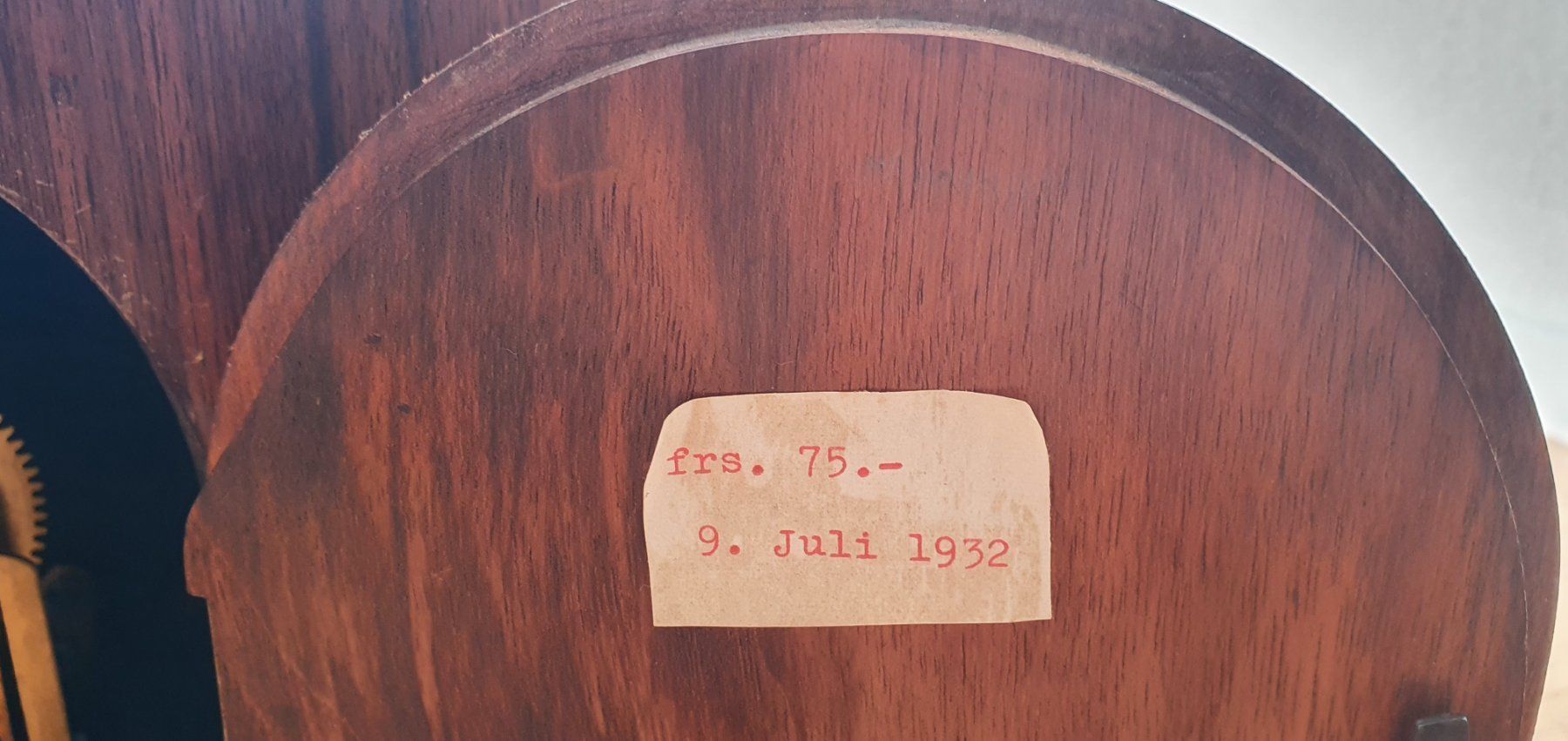 Orologi: Antike Tischuhr 1932 – Usato da Reinach AG venduto da Bodomia 2