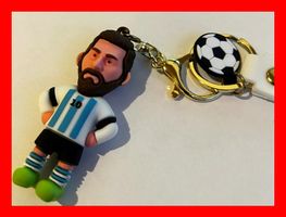 Lionel Messi Figur Schlüsselanhänger Argentinien WM Fussball