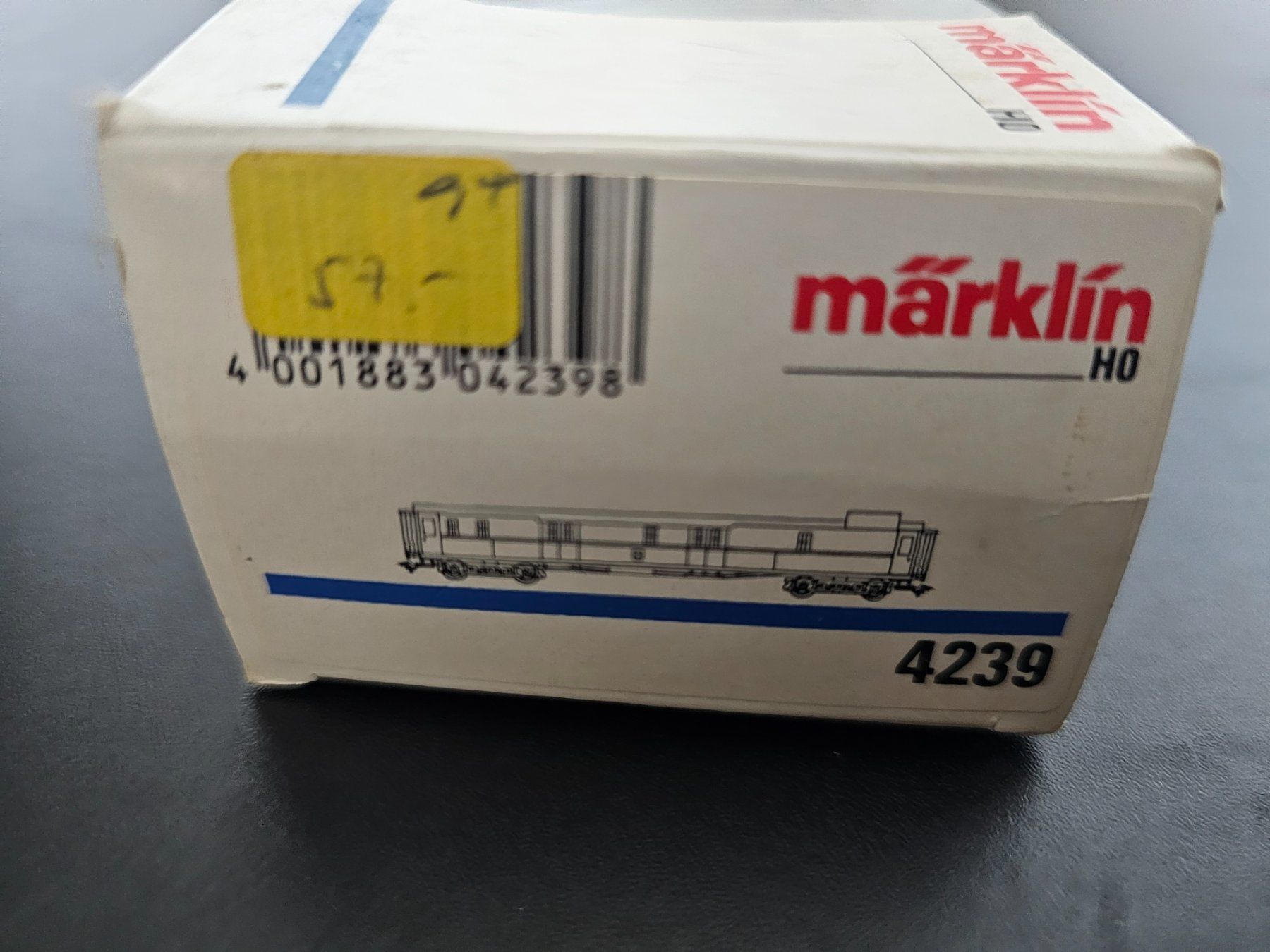 Märklin Modellini di ferrovie: Märklin 4239 Postwagen der SBB CFF FFS AC/Wechselstrom H0 – Nuovo (secondo la descrizione) da Hunzenschwil venduto da swissladyshop 1