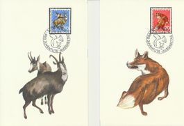 Pro Juventute 1966 Maximumkarten