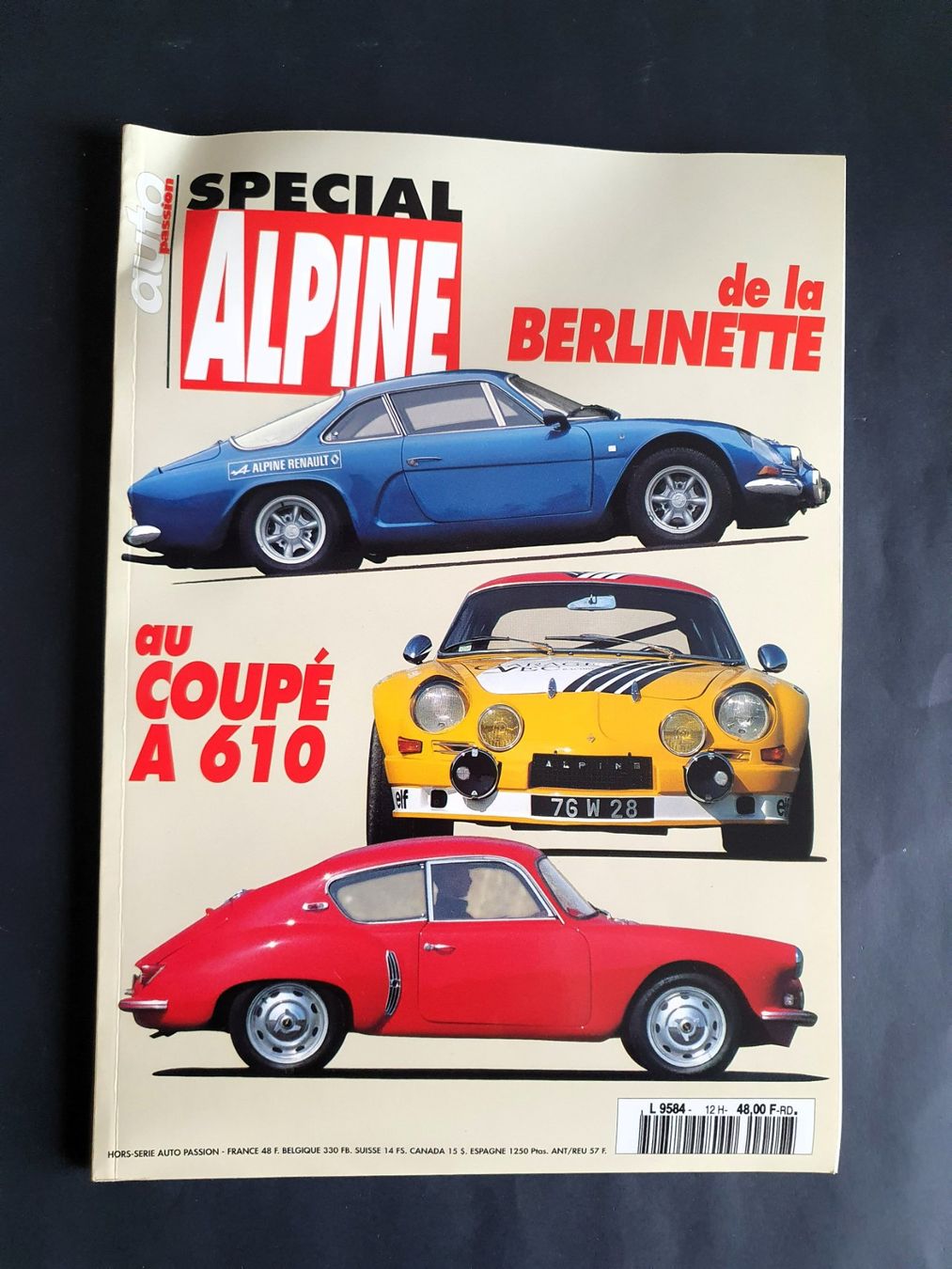 Riviste & Magazine: Auto Passion, Spécial Alpine-Renault, Berlinette, A 610 – Nuovo (secondo la descrizione) da Martigny venduto da Abm1000