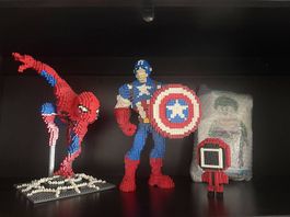 Spider-Man & Captain America Klemmbaustein-Set