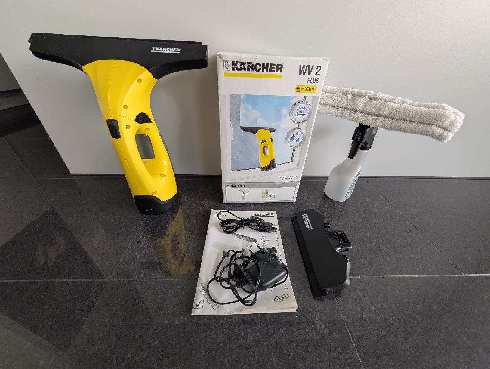 Kärcher Altro per la casa: KÄRCHER Akku-Fenstersauger-Set WV 2 Plus – Usato da Baar venduto da caflemma 1