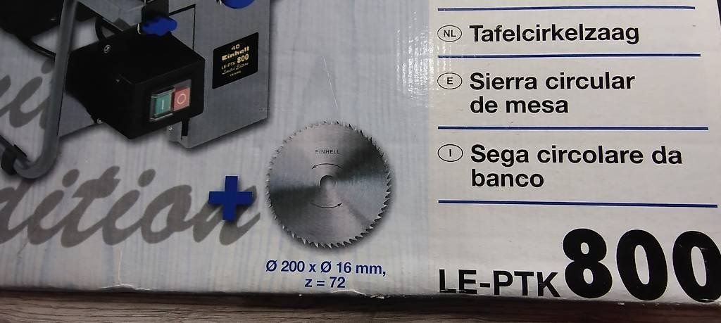Einhell Tutte le macchine: Tischkreissäge – Nuovo e nell'imballaggio originale da Hombrechtikon venduto da findik 1