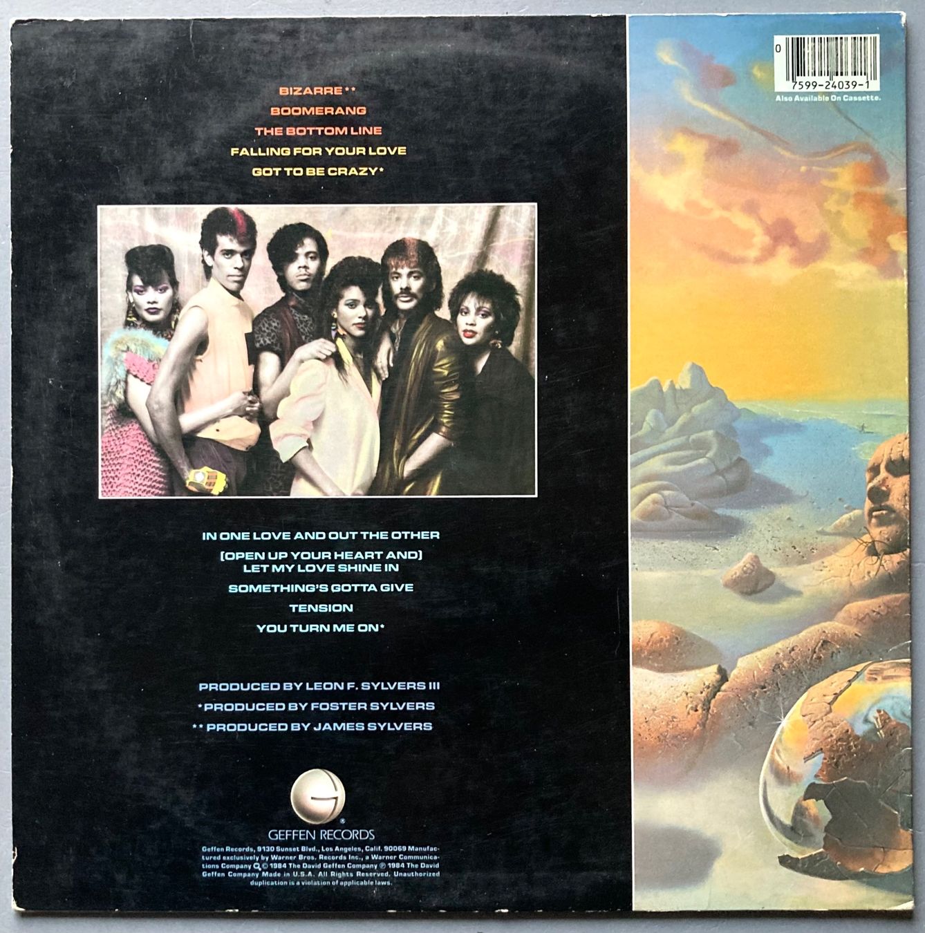 Schallplatten: THE SYLVERS - BIZARRE – Gebraucht aus Poliez-Pittet von Newtown-Records 1