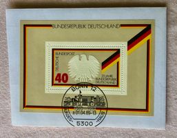Briefmarken aus Deutsche Bundespost gestempelt
