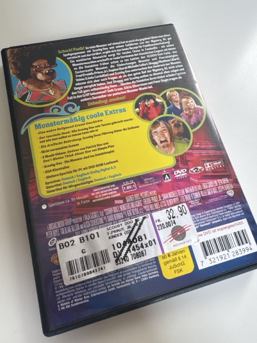 Alle DVDs: Scooby-Doo 2 - Die Monster sind los - DVD – Gebraucht aus Luzern von t_mei 3