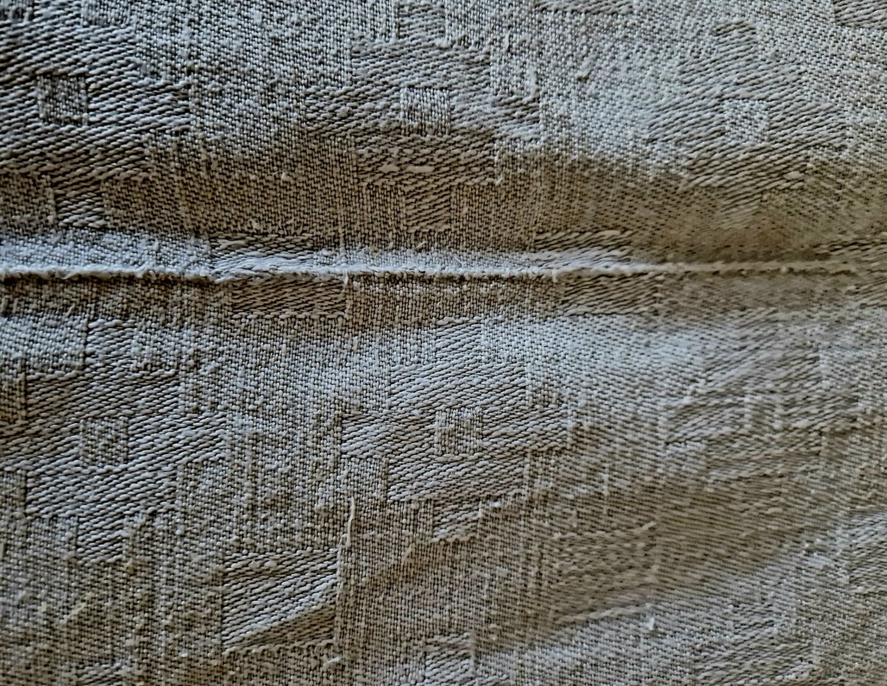 Altra biancheria da tavola: Antike Tischdecke Leinendamast Monogramm CK – Usato da Bern venduto da Antikbatik 7
