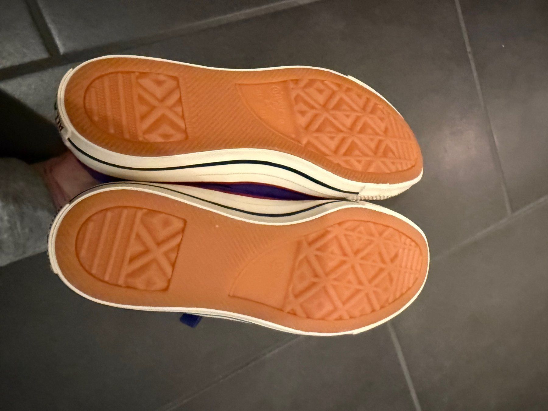 Converse Scarpe da donna: Converse All Star blau-violett, Grösse 39 – Nuovo (secondo la descrizione) da Wittinsburg venduto da redrose296 4