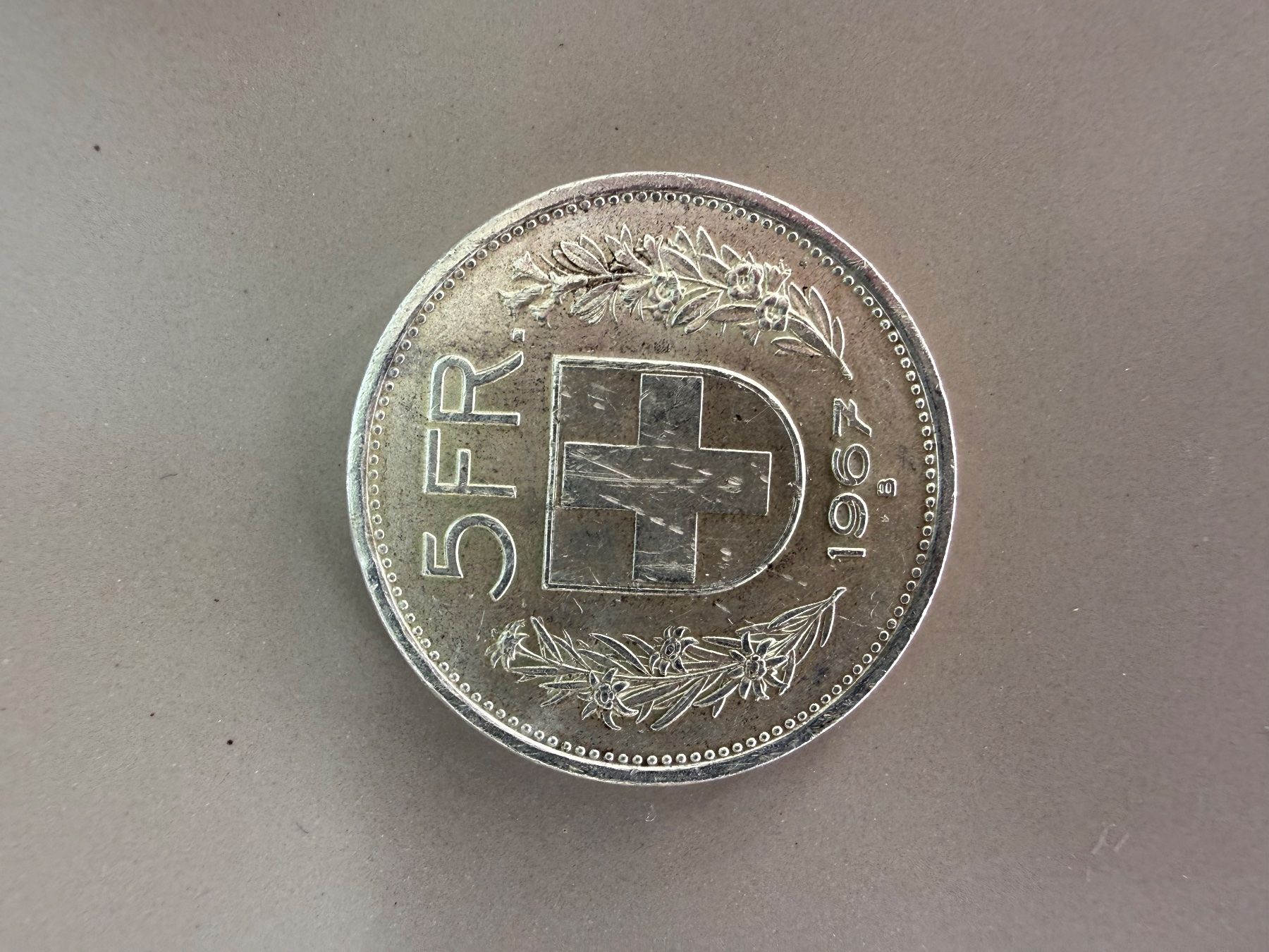 Tutti le monete: 5 Franken 1967 Silber – Usato da Oberhofen Thun'see venduto da Winwin99 1