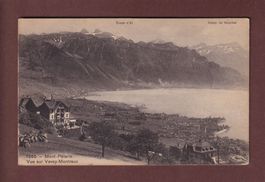 MONT PELERIN - Vue sur Vevey et Montreux