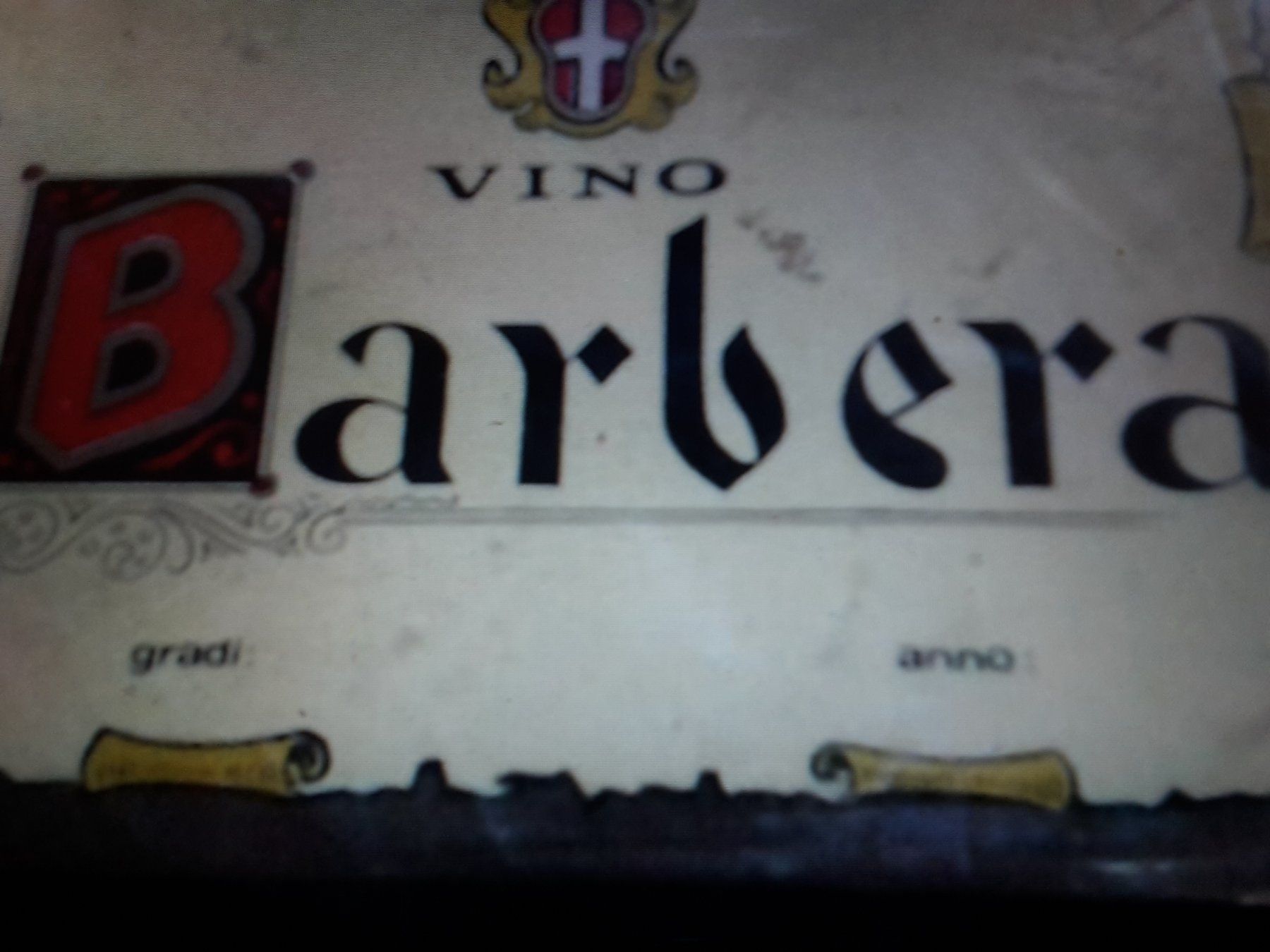 Vino: ETICHETTE VINO BARBERA – Nuovo (secondo la descrizione) da Viganello venduto da Priska.c 1