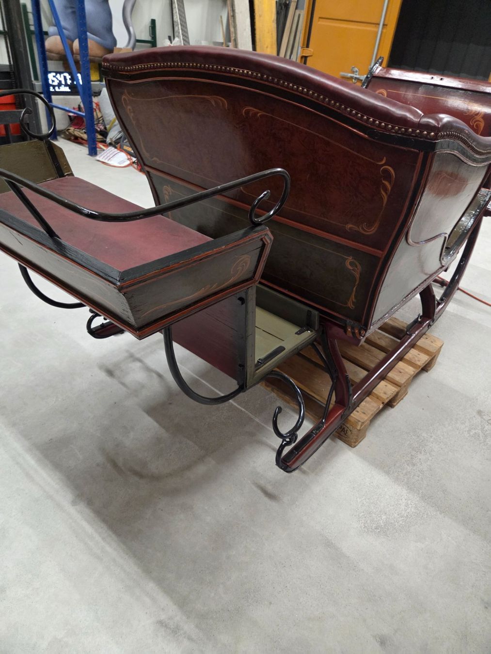 Slitta: Schlitten Vintage mit Originalbild Rogenmoser. – Usato da Mägenwil venduto da gemini78 2