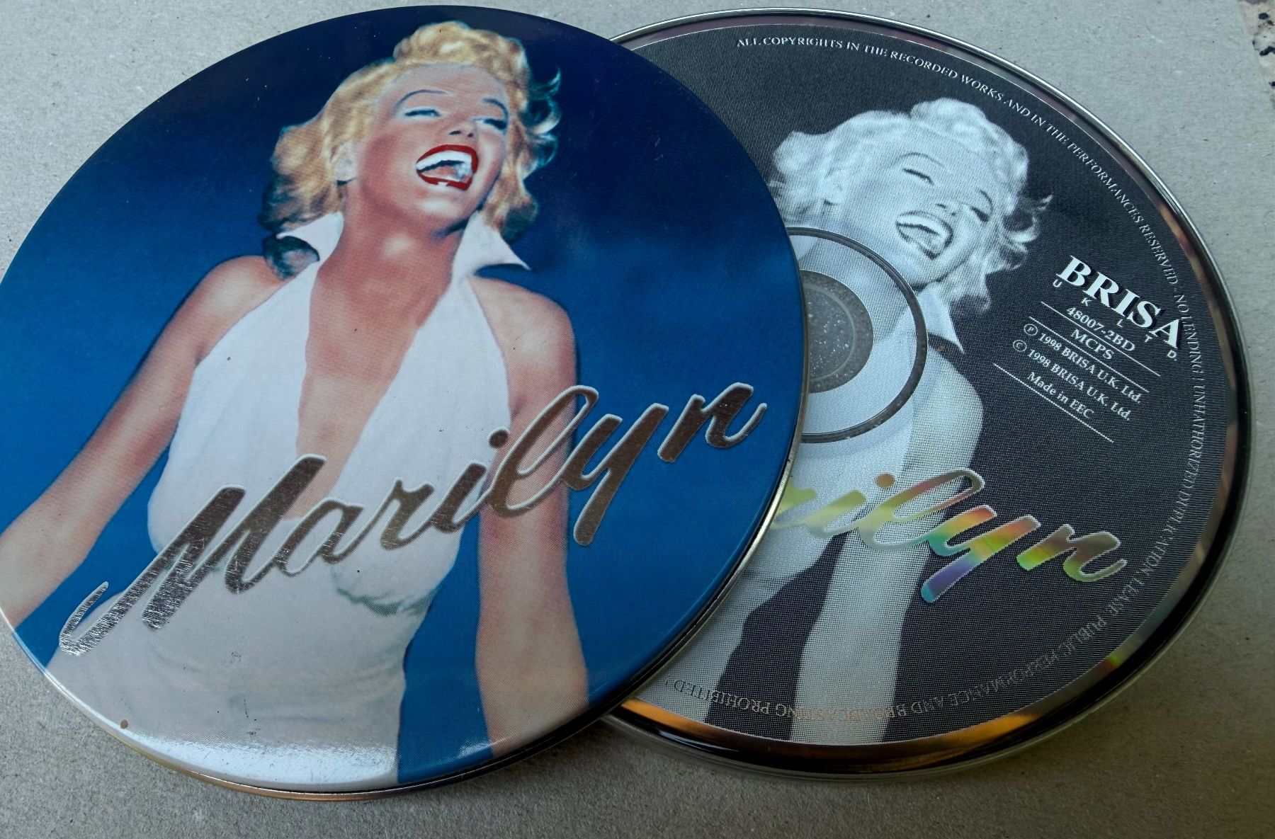 CD: CD - Marilyn Monroe in Metal Box – Usato da Tegerfelden venduto da siebenmacky 2
