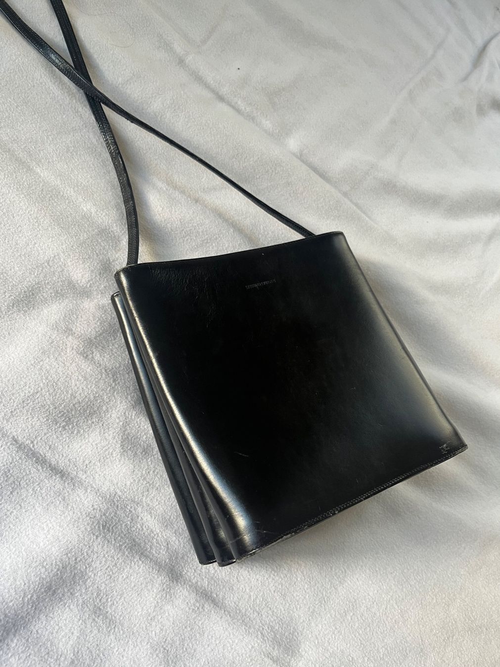 Borse da donna: Fausto Santini Ledertasche schwarz – Usato da Winterthur venduto da buyerricard