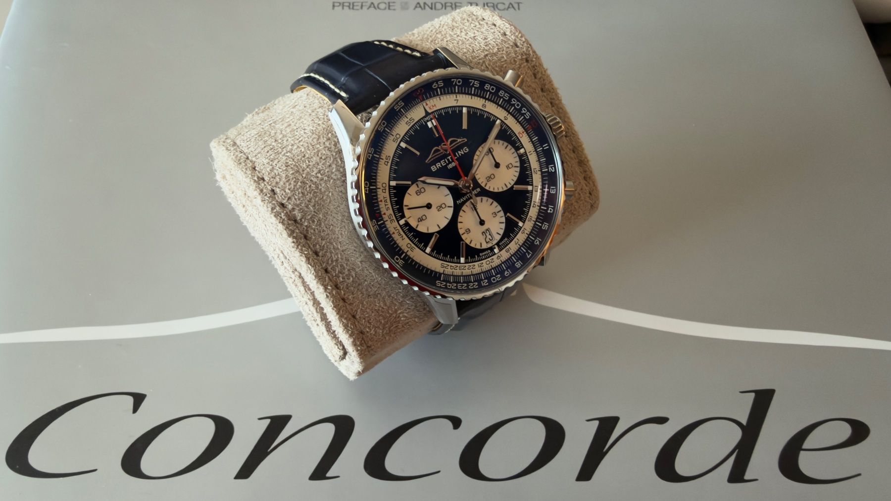 Breitling Uhren: Breitling Navitimer Concorde - Neu Full Set Stickers – Neu und originalverpackt aus Pully von avabzh 6