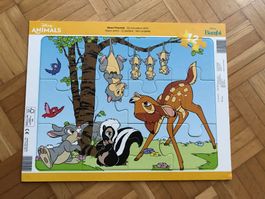 Disney Puzzle - Bambi / Neue Freunde - 12 Teile