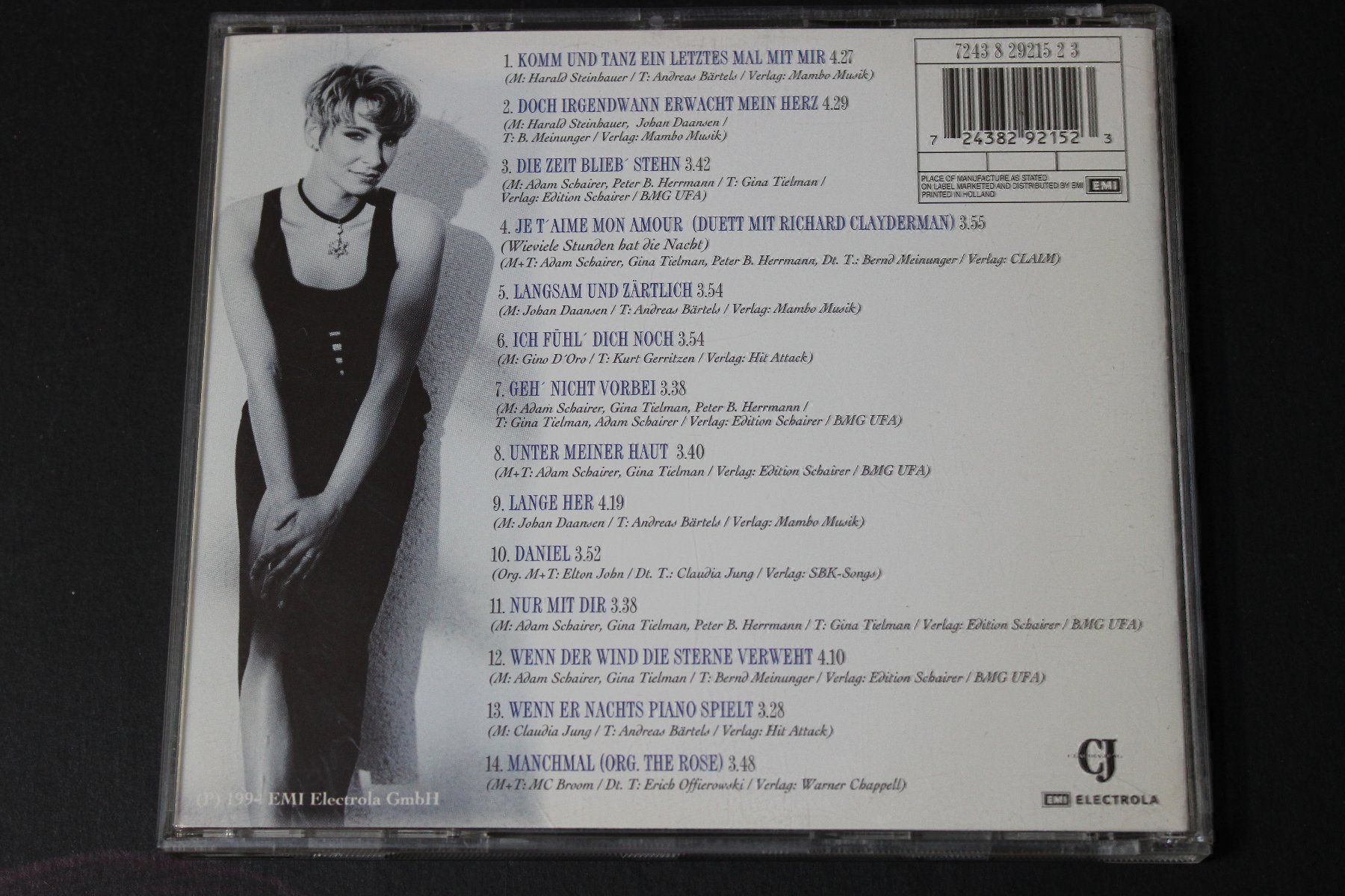 CD: CLAUDIA JUNG - CLAUDIA JUNG CD 1994 – Usato da Tübach venduto da JamesStone 2