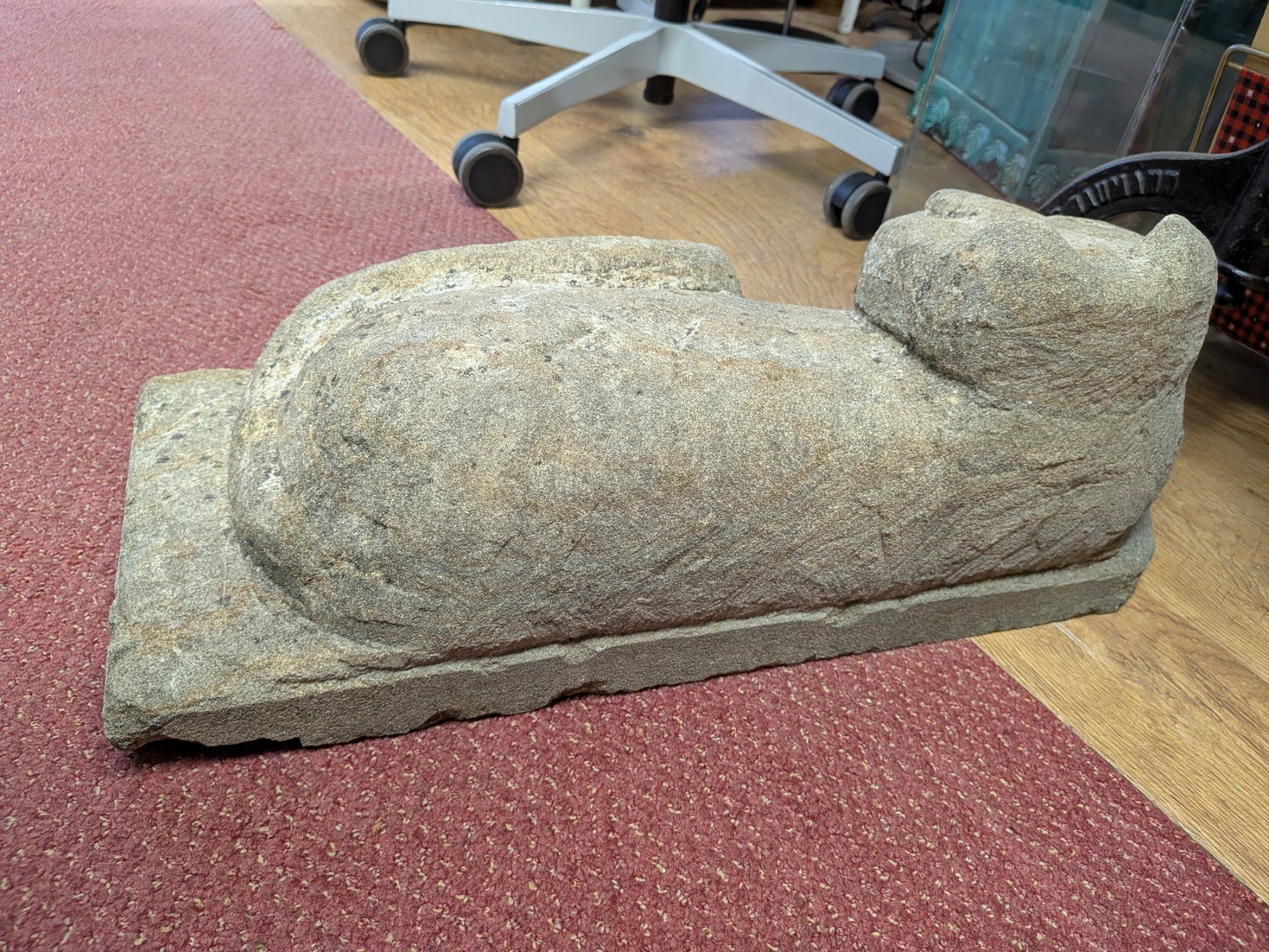 Skulpturen & Statuen: Schwere Steinfigur Skulptur Katze – Gebraucht aus Emmen von magelan 3