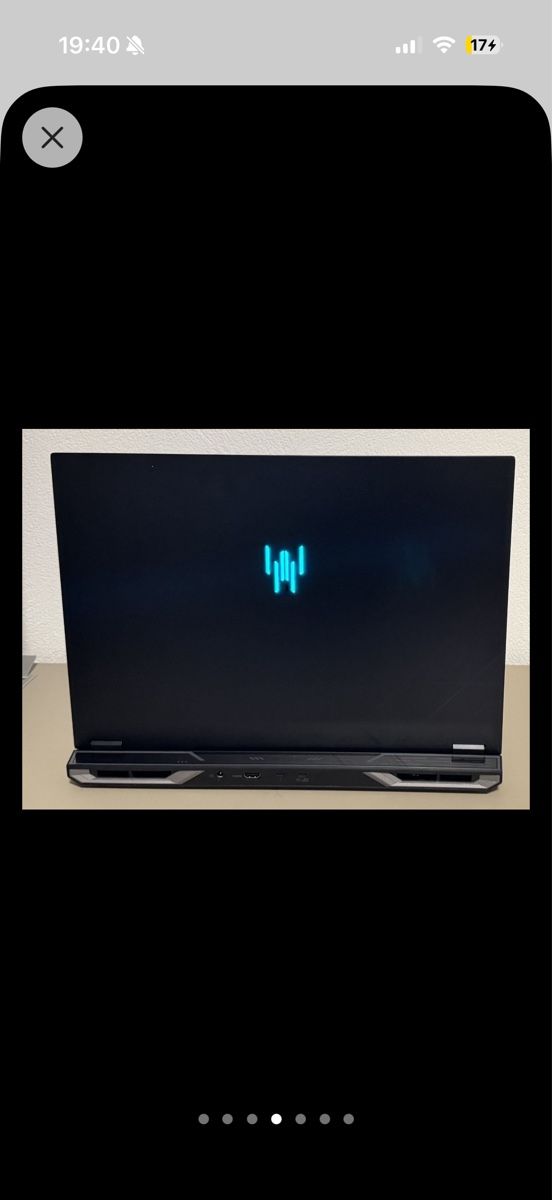 Acer Notebook: Acer Predator Helios 18 AI – Usato da Augst BL venduto da LocalBoss 2