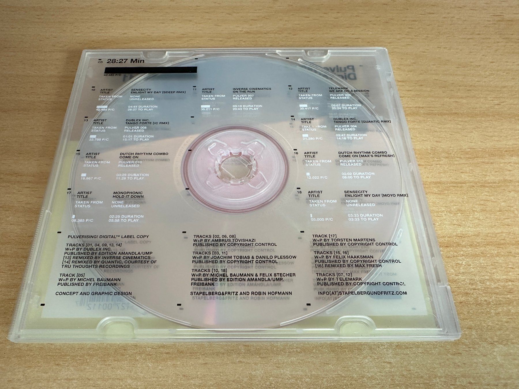 CD: Various – Pulverising! Digital – Usato da Rikon im Tösstal venduto da Alpenmutz 1