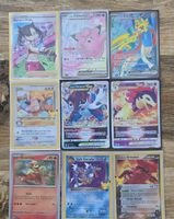 Cartes Pokémon rares - Marnie, Zacian V, Dark Gyarados...