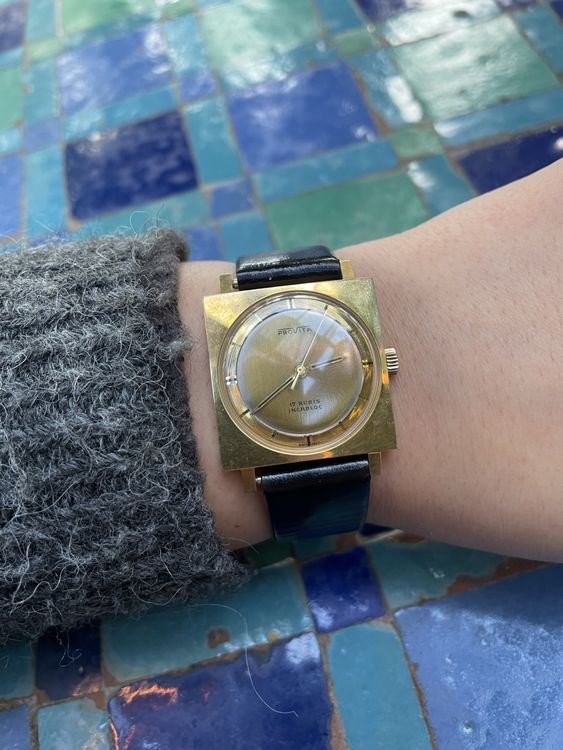 Vintage-Uhr „Provita“, 17 Rubis, Incabloc (70s) (Usato) a