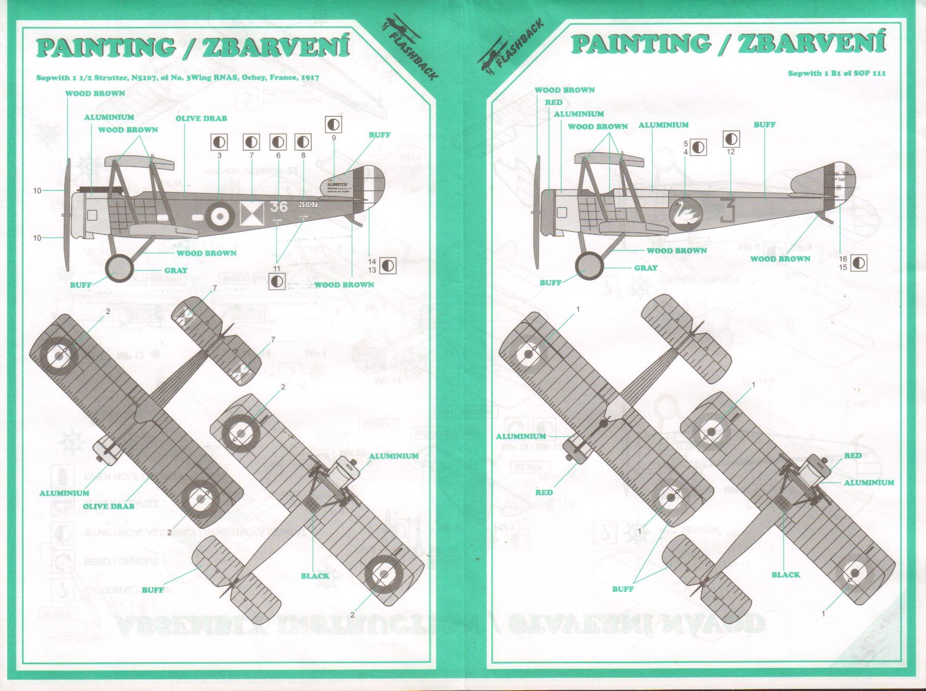 Kit di modellismo & Modellini statici: 1/72 Sopwith 1 B1 Flashback 7962 – Nuovo e nell'imballaggio originale da Sion venduto da mika-0926 1