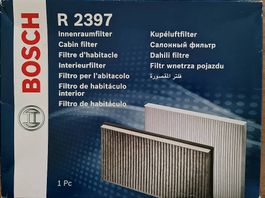 Kabinfilter mit Aktivkohle Bosch 