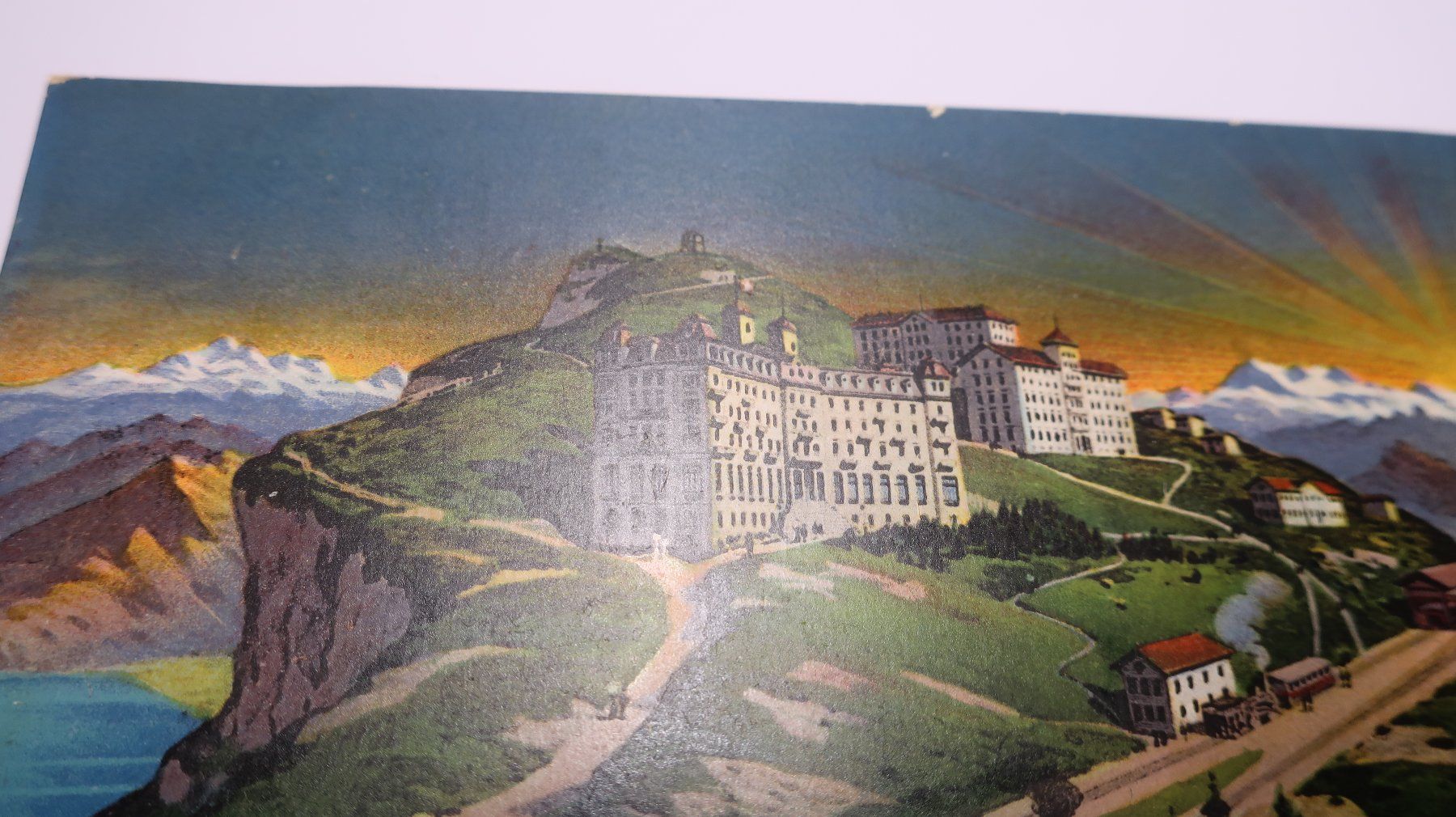 Ansichtskarten: Gruss vom Rigi  N° 1668 – Defekt aus Cormoret von Pascalll2001 5