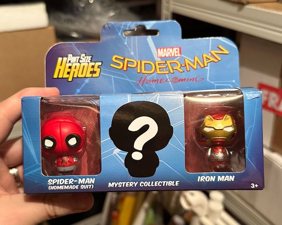 Funko Figuren: Funko Pint Size Heroes - Spider-Man / Iron Man – Neu und originalverpackt aus Moudon von LeCollectionneur