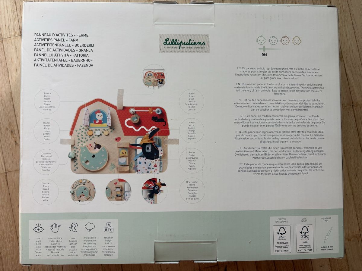 Giocattoli: Lilliputiens Farm Activity Panel New  – Nuovo (secondo la descrizione) da Nyon venduto da Iamher 1