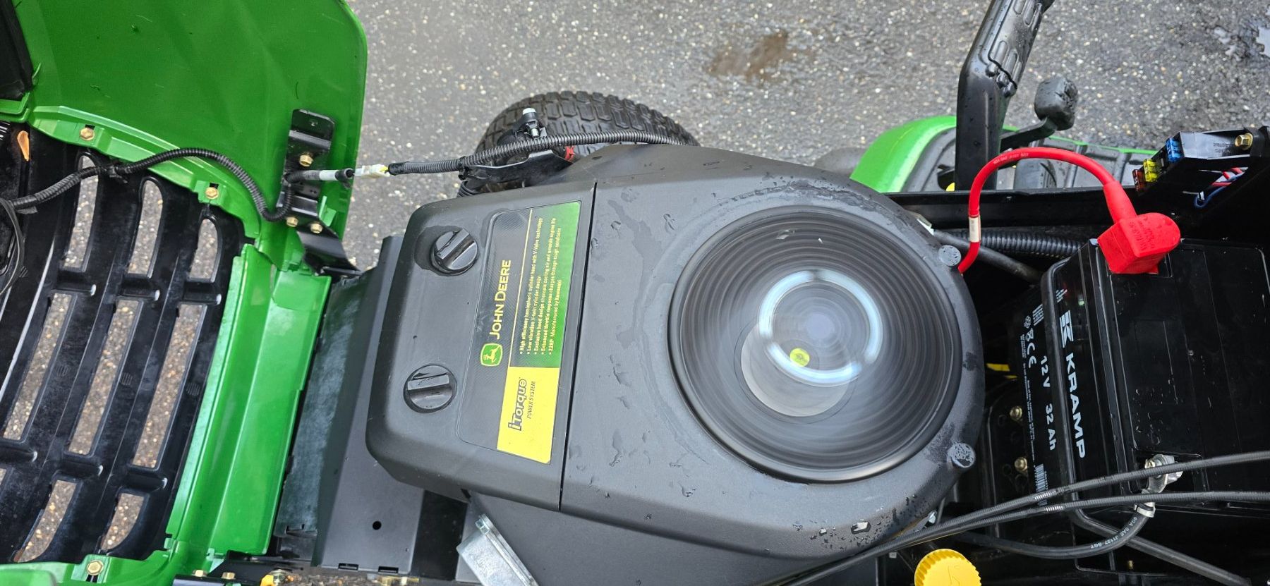John Deere Tagliaerba: John Deere X320 Rasentraktor, – Usato da Rain venduto da Fafan069 7