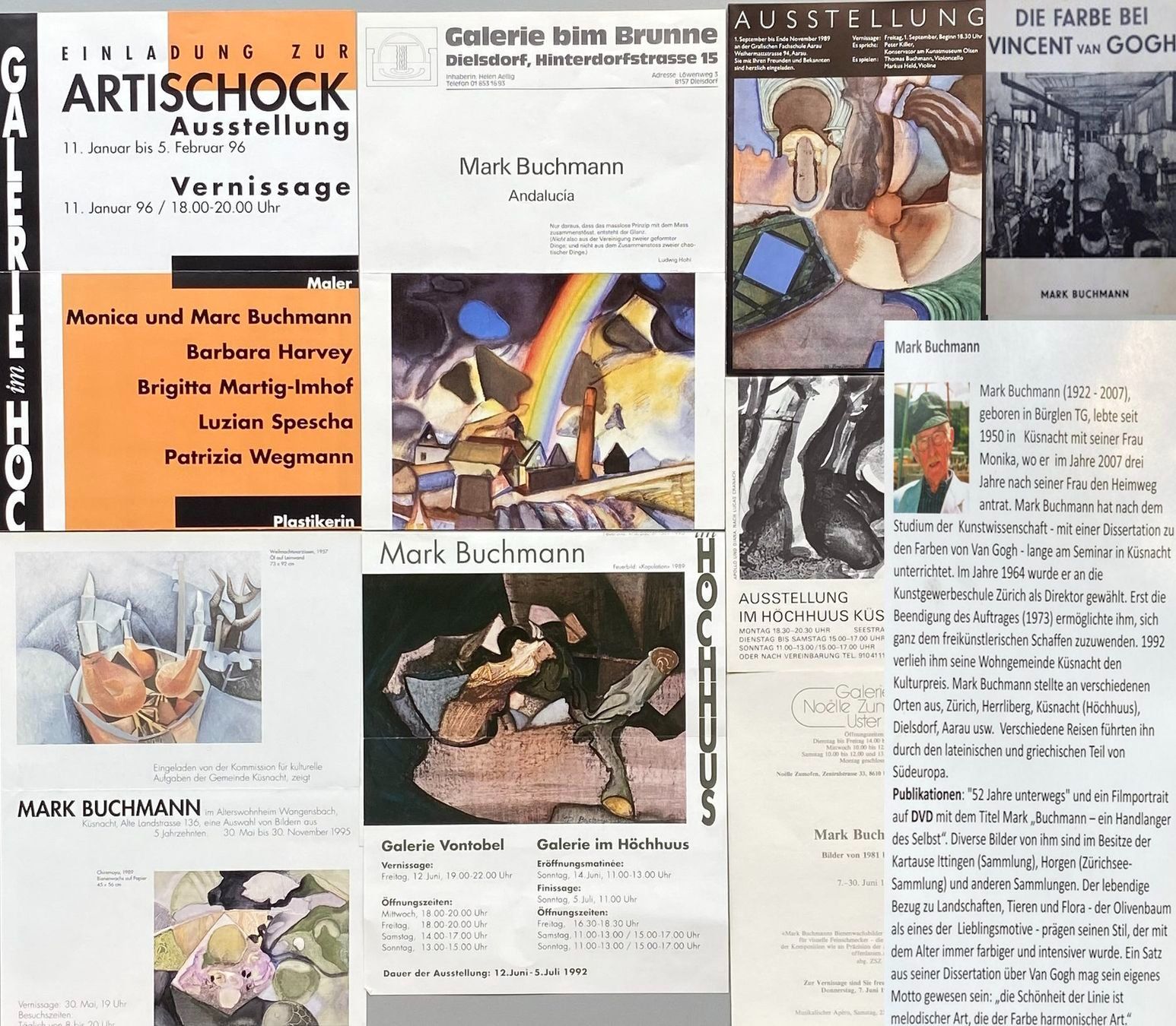Tableaux: Mark Buchmann - Swiss Art Selection – D'occasion à Wetzikon ZH par Nicki6 2