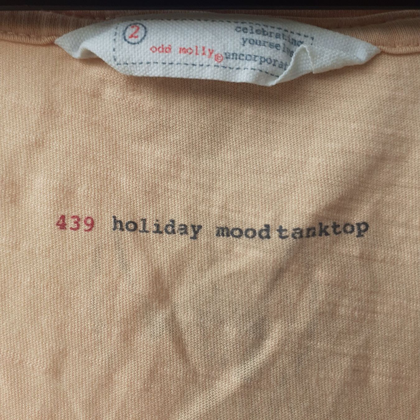 Odd Molly Top: Odd Molly Tanktop, Grösse 2 – Usato da Bern venduto da Solarsystem 2
