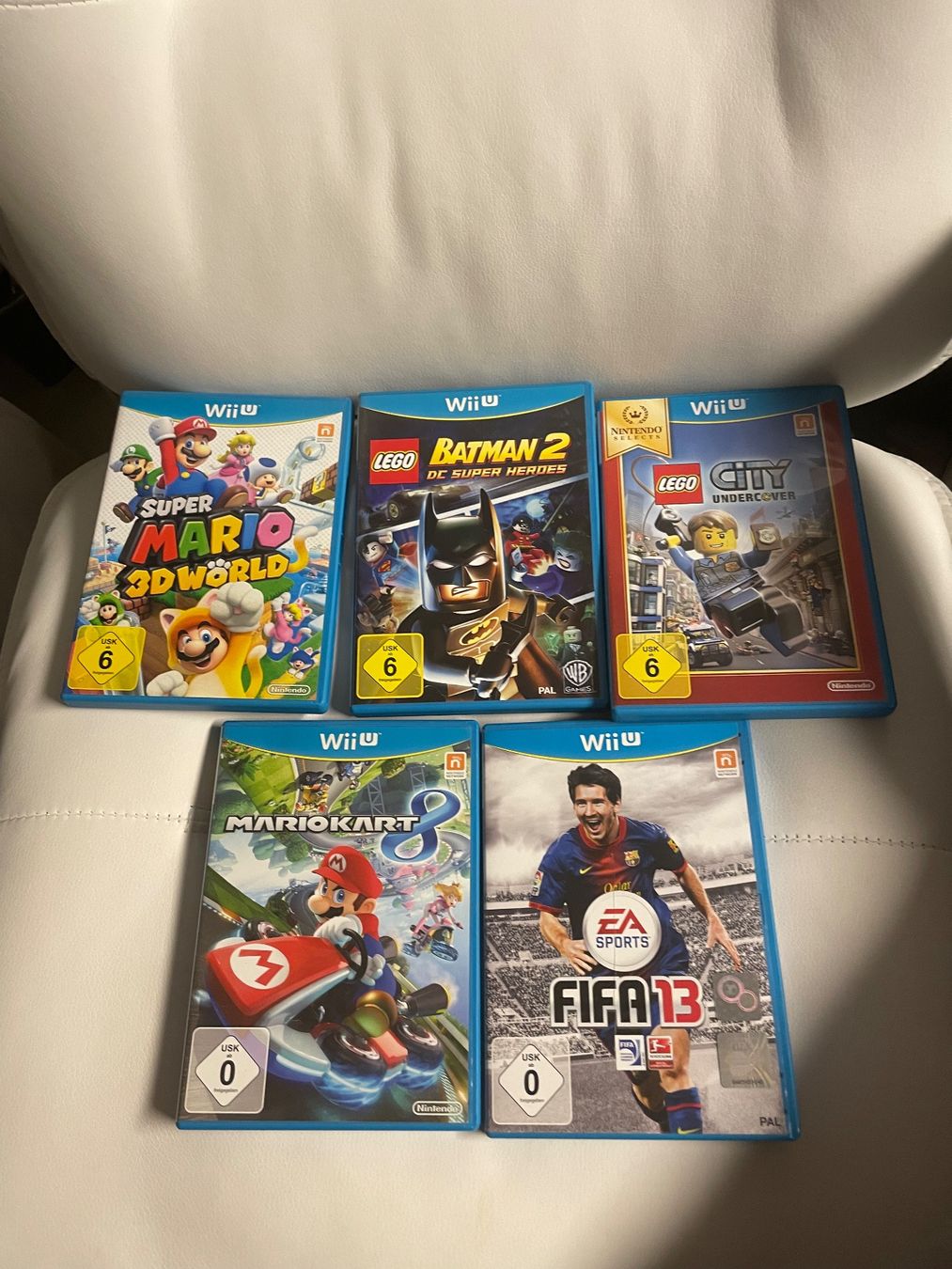 Nintendo Console: WII U Konsole inkl 5 Spiele Nintendo – Usato da Dietlikon venduto da NESFEVER 1
