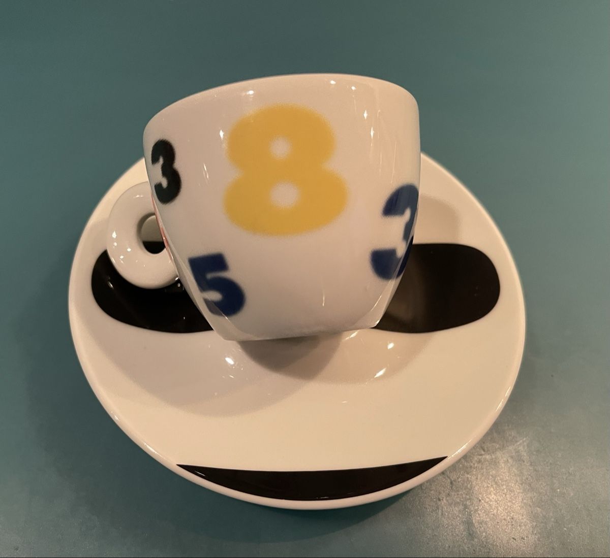 Amici Tazze: Amici Collection Espressotasse mit Zahlen – Nuovo (secondo la descrizione) da Thalwil venduto da Emmerich88 6