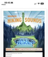 Ticket 2x Klosters Migros Hiking Sounds