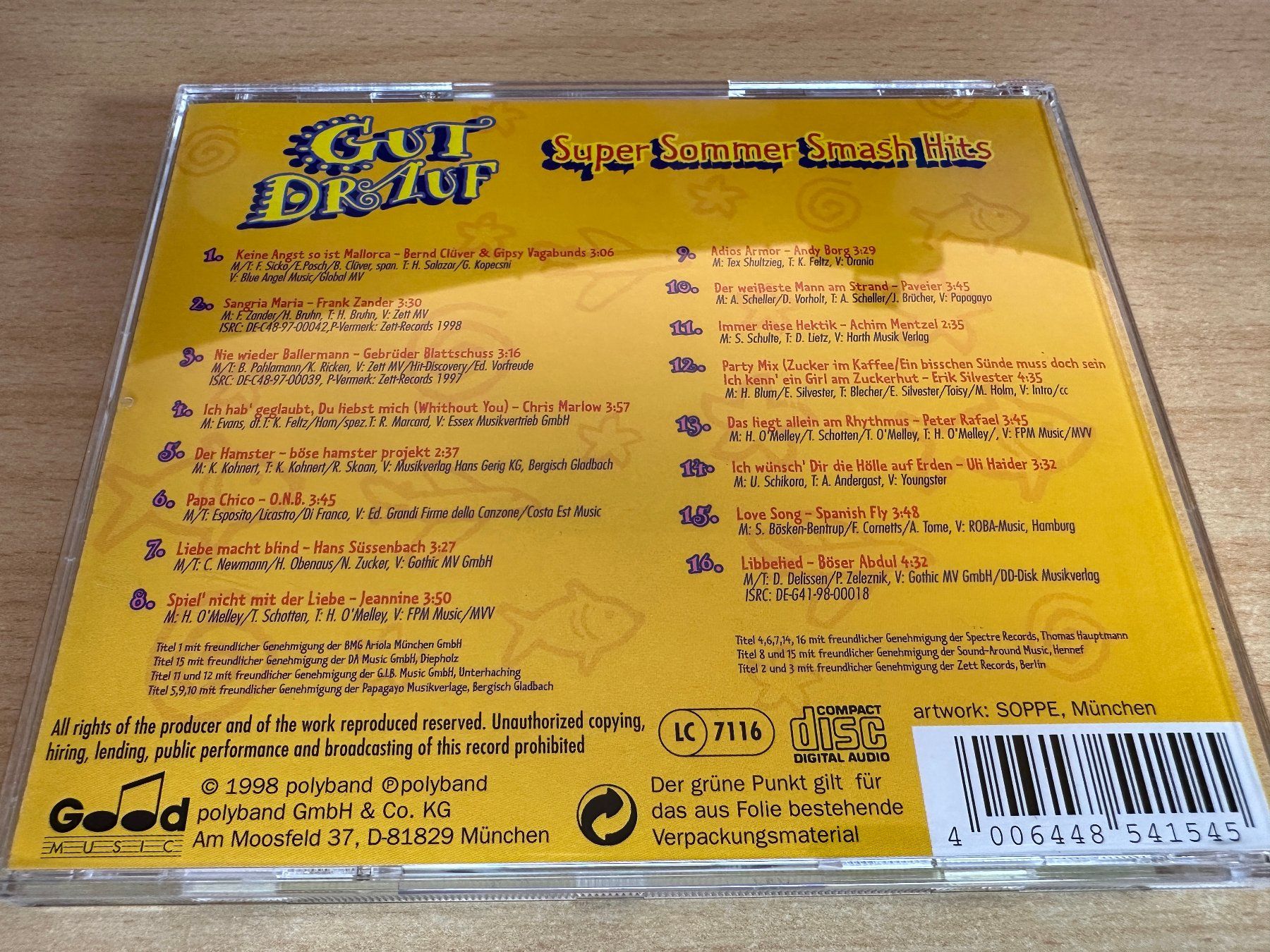 CDs: Various - Gut Drauf Vol. 2 – Gebraucht aus Rikon im Tösstal von Alpenmutz 1