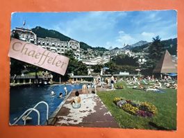 Ansichtskarte 1965 Montreux La Piscine du Montreux-Palace 
