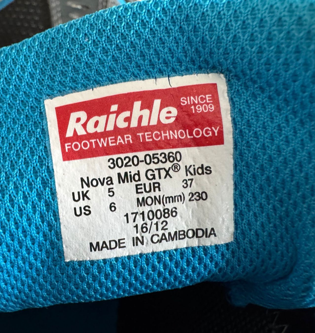 Mammut Scarpe per ragazzi: Mammut Wanderschuhe Nova Mid GTX Kids, Gr. 37 – Usato da Cham venduto da Rubt 4