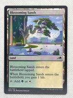 Blossoming Sands Magic the Gathering Karte - Top Zustand!