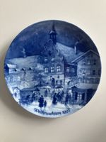 Berlin Design Wandteller "Weihnachten in Dachau" 1993