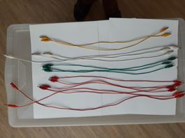 Arbeitskabel / Messkabel bunt