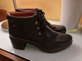 Winter Stiefeletten, Leder, schwarz, Gr. 40, neuwertig