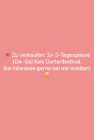 2x Gurten drei Tagespass (Do - Sa)