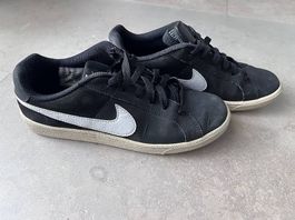Schwarze Nike Court Royal, Grösse 38
